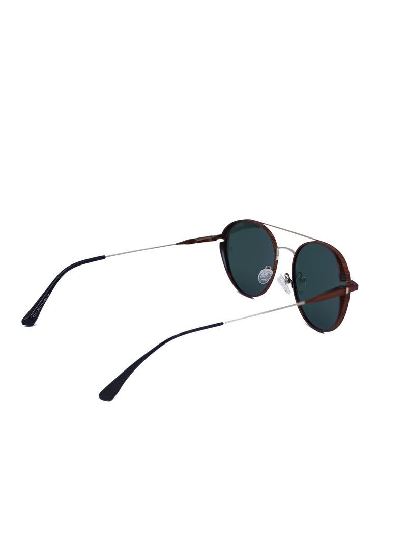 Baleno "Aviator Sunglasses with Polarized UV Protection Lenses – Lightweight, Durable Metal Frame for Men & Women, Perfect for Driving, Travel, and Outdoor Activities" - Image 4