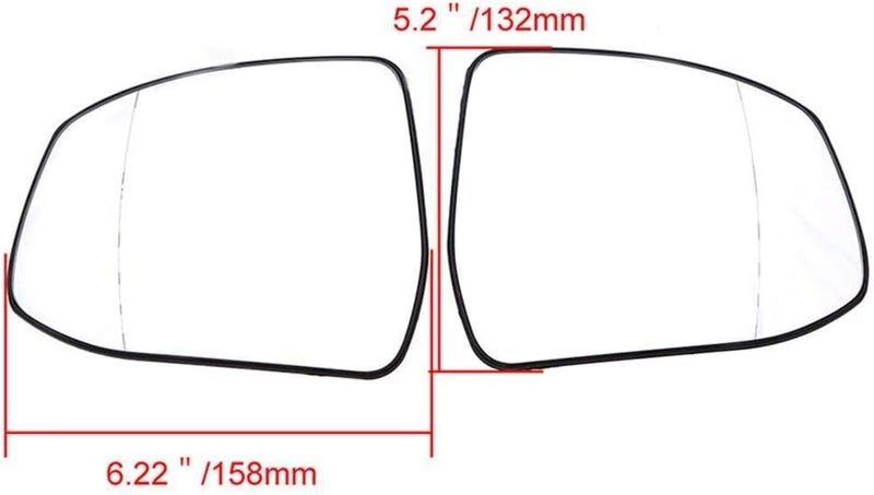 DEMULAX Heated Side Mirror Glass for Ford Focus and Mondeo - Image 2