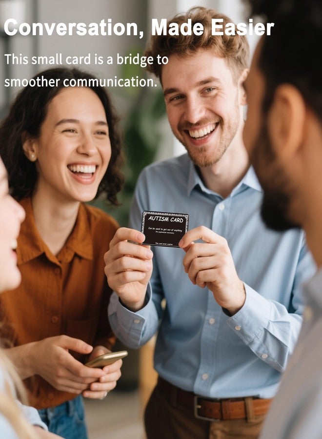 CAJECT ADHD Card, For Explaining Inattention, Hyperactivity & Impulsivity - Aids Daily Social Interaction & Self-Advocacy - Credit Card Size - Image 4
