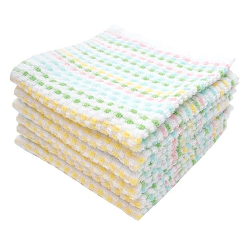 Ritz Pebble Bar Mop Towels: Highly Absorbent and Super Soft, 100% Cotton, Durable Super Absorbent Kitchen Bar Towels for Wiping Tables and Counters, 12x12, 6-Pack, Spring - Image 1