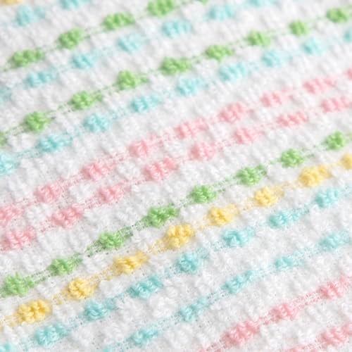 Ritz Pebble Bar Mop Towels: Highly Absorbent and Super Soft, 100% Cotton, Durable Super Absorbent Kitchen Bar Towels for Wiping Tables and Counters, 12x12, 6-Pack, Spring - Image 3