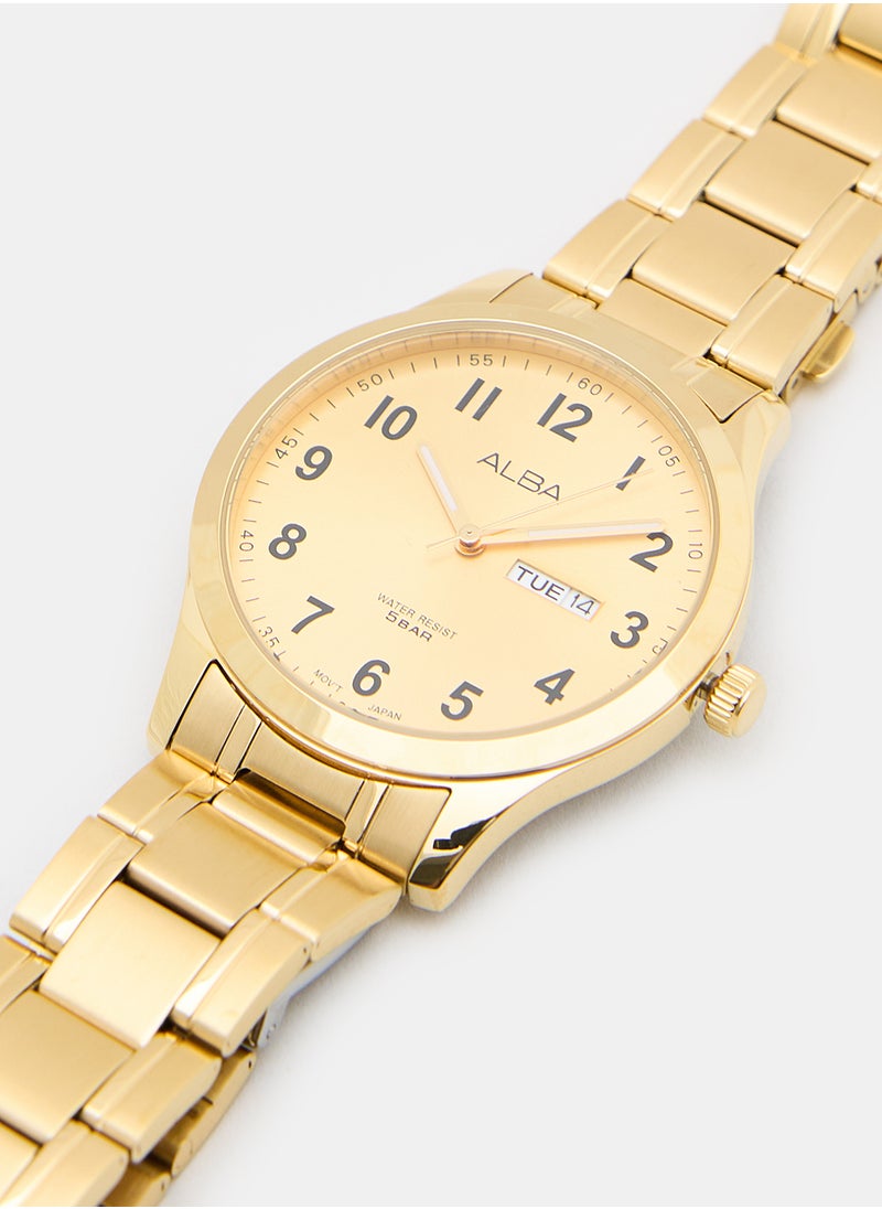 Metal Analog Watch AJ6170X1