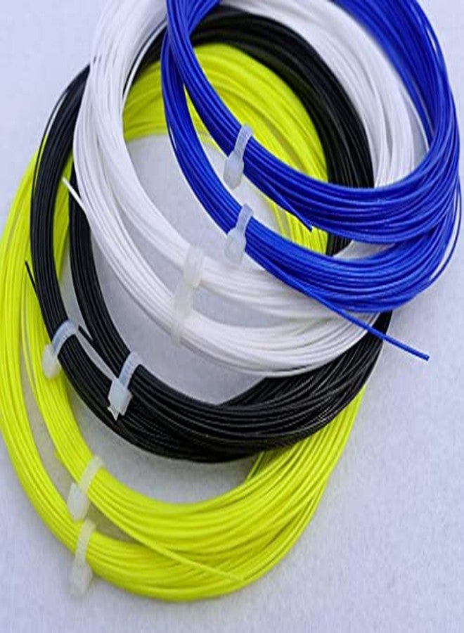 Gmefvr خيط مضرب تنس الريشة من Gmefvr متعدد الألوان Kk-11 0.77 ST (4) - Image 4