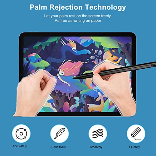 EDIVIA for Lenovo Flex 14 2in1 Convertible Laptop Stylus Pen Stylus Digital Capacitive Pen for Lenovo Flex 14 Convertible LaptopHigh Precision TouchControl and RechargeableDark Black - Image 3