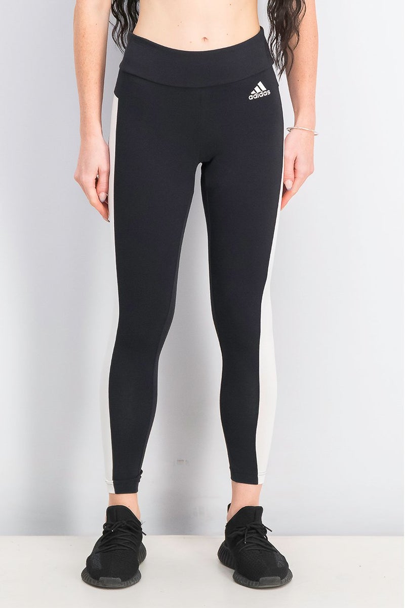 Adidas Women Regular Fit Pull On Tights, Black - Image 1
