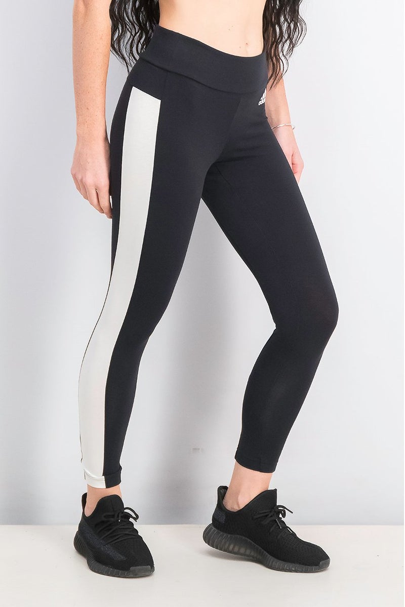 Adidas Women Regular Fit Pull On Tights, Black - Image 2