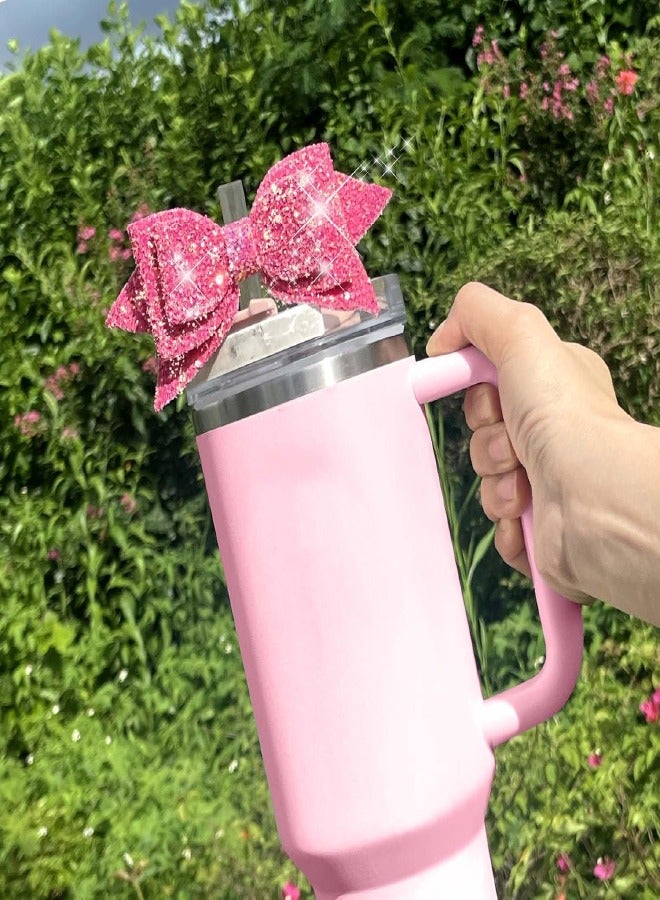 3Pcs Straw Topper for Simple Modern Tumbler, Bow Straw Decor for Cup Accessories - Image 2