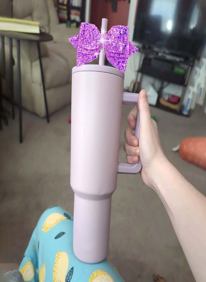 3Pcs Straw Topper for Simple Modern Tumbler, Bow Straw Decor for Cup Accessories - Image 4