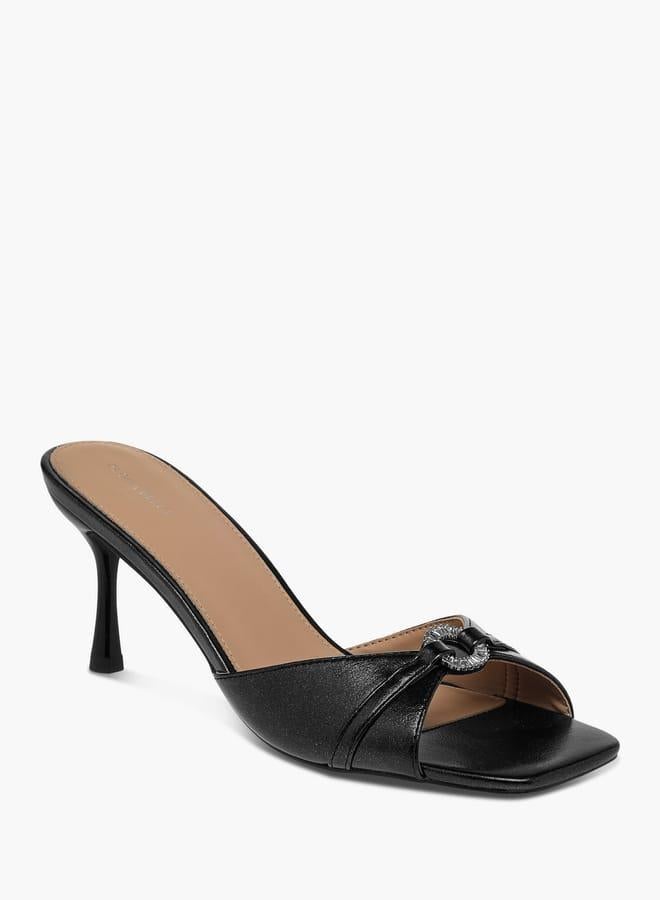 فلورا بيلا من شو إكسبرس صنادل نسائية مزينة بكعب ستيليتو سهل الارتداء - Image 1