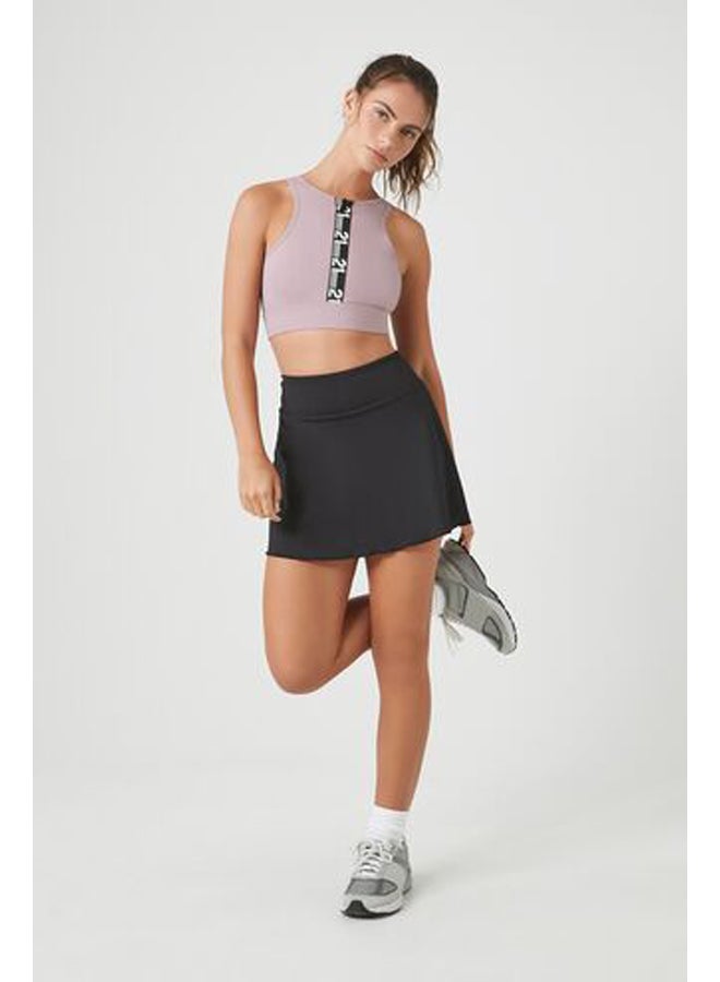 FOREVER 21 26 Graphic Zip-Up Sports Bra - Image 5