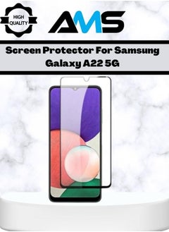 AMS Tempered Glass Screen Protector For Samsung Galaxy A22 5G  - Image 1