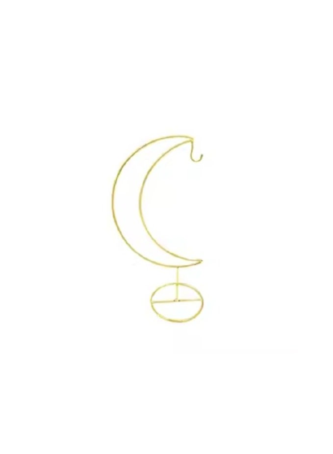 Ramadan crescent pendant gold gold metal - Image 3
