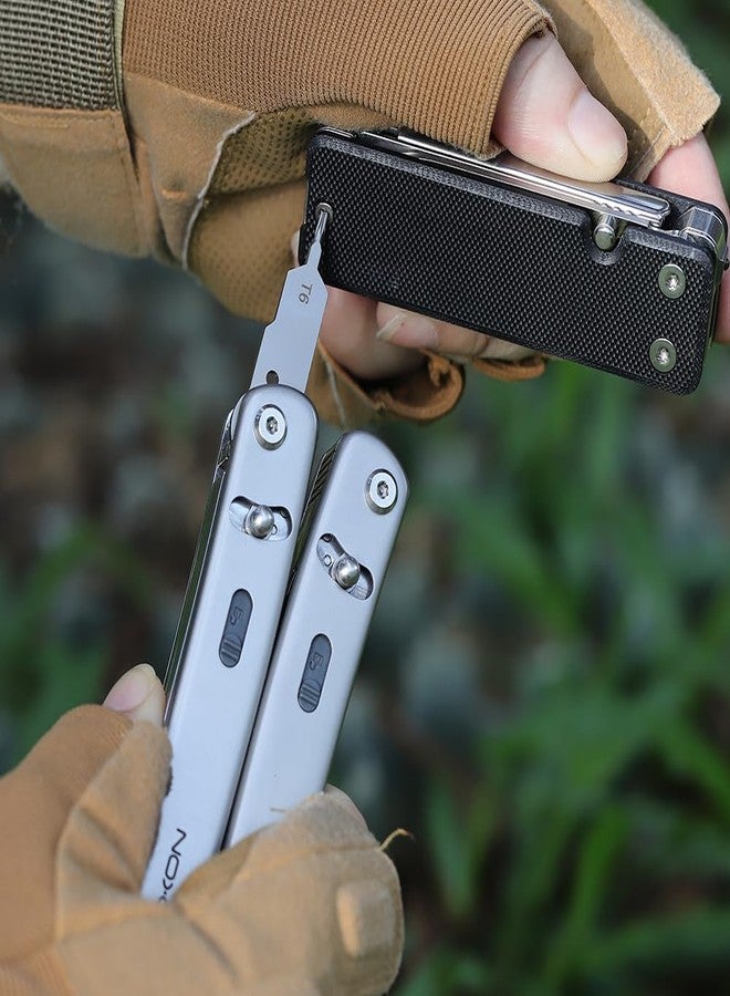 Roxon FLEX FT04 - Bulid Your Own Multitool Implements Tools Accessories Set (T6 Torx Wrench, T8 Torx Wrench, Flint) - Image 3