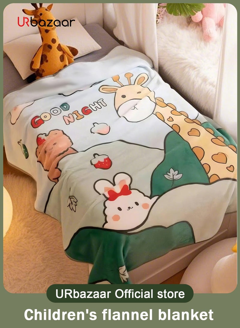 URbazaar Kids Baby Blanket Unisex Newborn, Super Soft Comfy Giraffe Blanket, for Toddler Baby Nursery Bed Blankets Stroller Crib Shower Gifts, （Giraffe 39 x 55 Inch） - Image 1