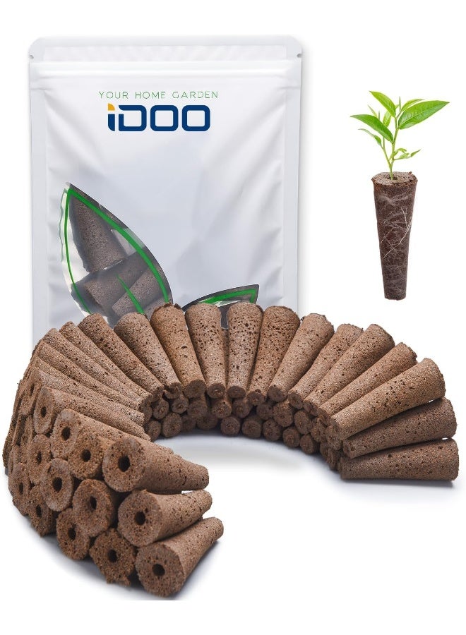iDOO 60 Pcs Replacement Grow Sponges, Seed Starter Pods Kits Hydroponic Sponges for Hydroponic Growing System ID-IG301 ID-IG302 ID-IG303 I-D-01  - Image 3