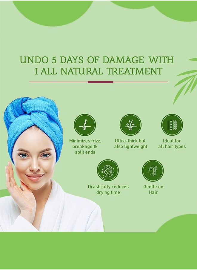 VATIKA - Vatika Naturals Hammam Zaith Hot Oil Treatment Olive & Almond For Intense Nourishment & Deep Conditioning - 1 kg + Microfiber Towel - Image 1