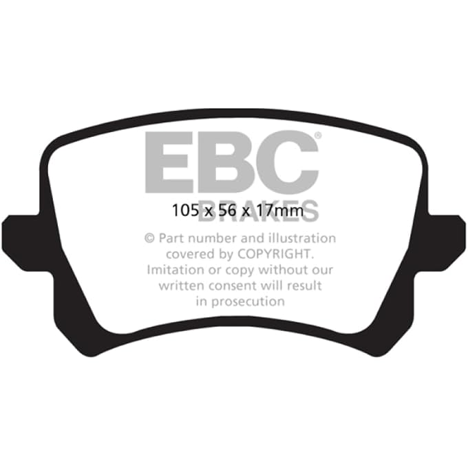 فرامل EBC DP42004R شارع يلوستاف ووسادة فرامل المسار - Image 5