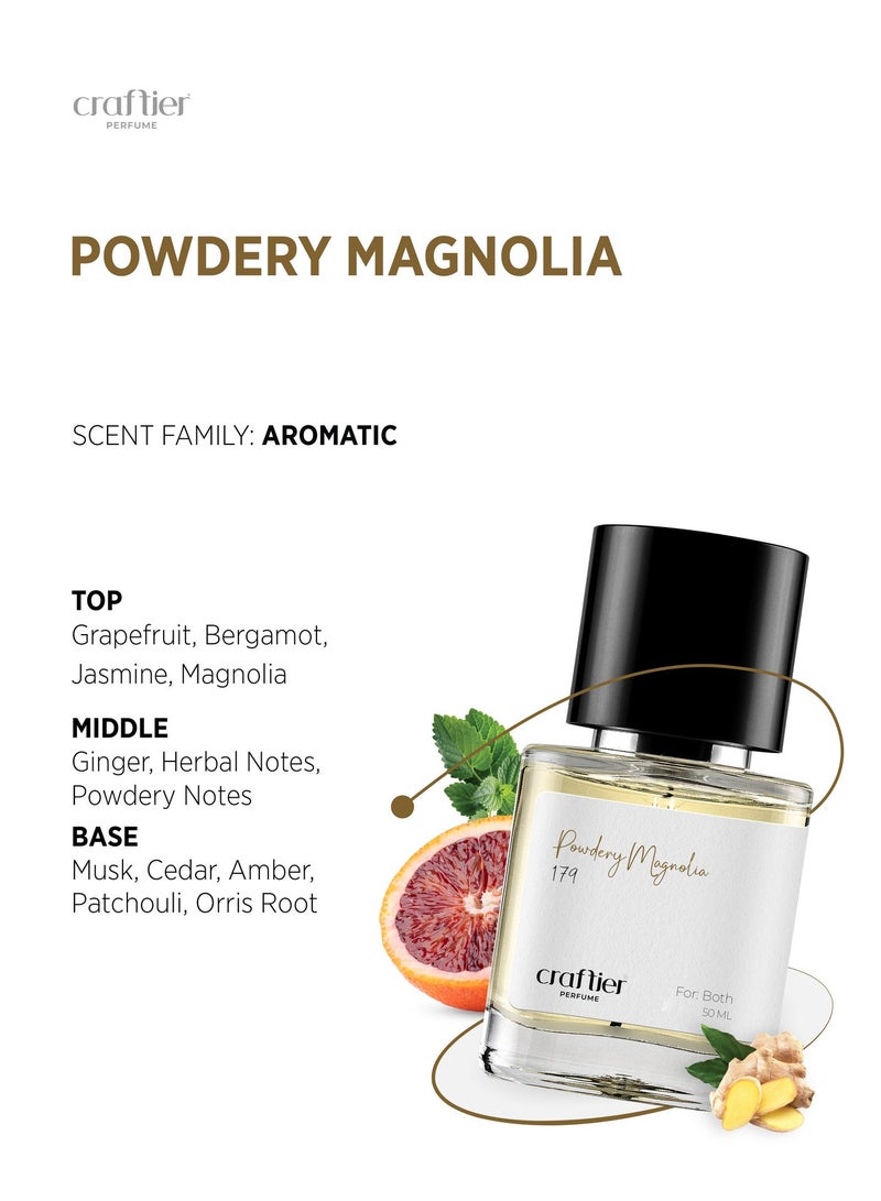 Craftier Perfume POWDERY MAGNOLIA  - Inspired of-VIBRATO , Eau De Parfum for Men & Women - 50ml, Long Lasting Aromatic Fragrance Upto 24 Hrs, Travel Size Unisex Perfume - Image 3