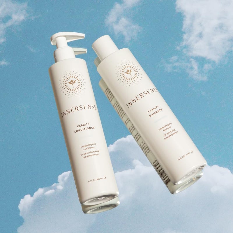 INNERSENSE Organic Beauty - Natural Clarity Hypoallergenic Conditioner | Non-Toxic, Cruelty-Free Haircare (10 fl oz | 295 ml) - Image 4