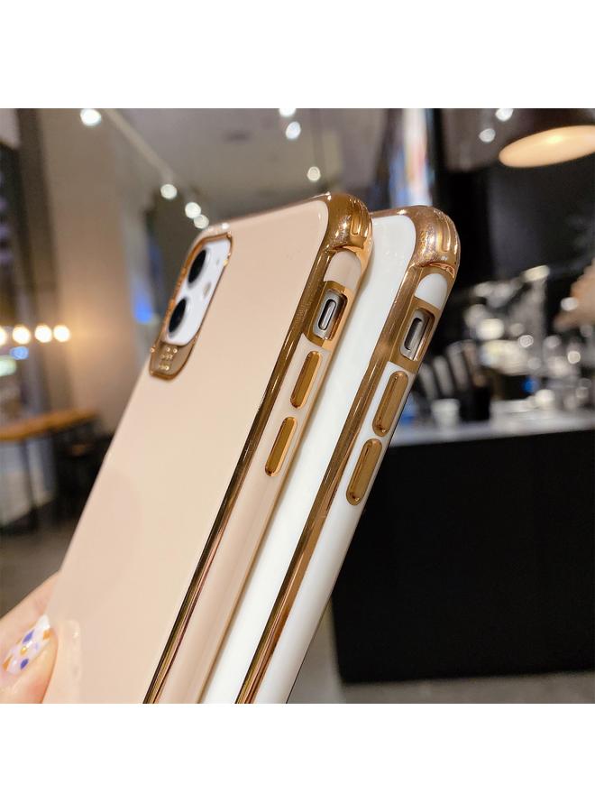 زبون جراب لهاتف iPhone 12 مصنوع من مادة TPU المطلية بالكهرباء، جراب واقٍ مقاوم للصدمات بأربع زوايا مع حبل - Image 5