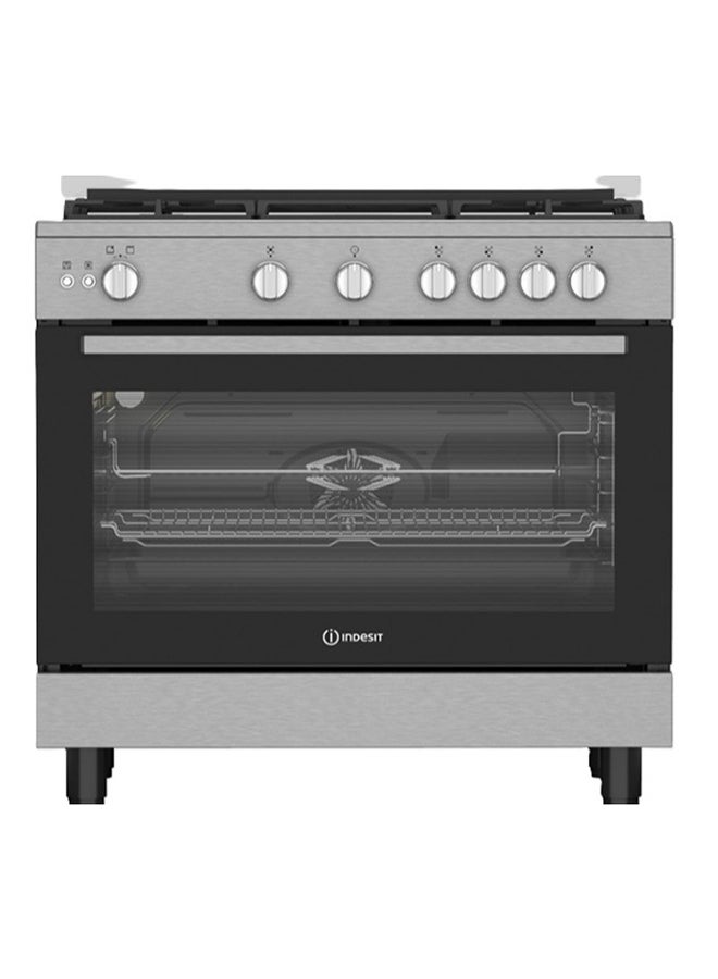 Gas Cooker, 5 Burners, 90 cm, Stainless Steel - 5 INR9 GGF 21115 XNA stainless_steel