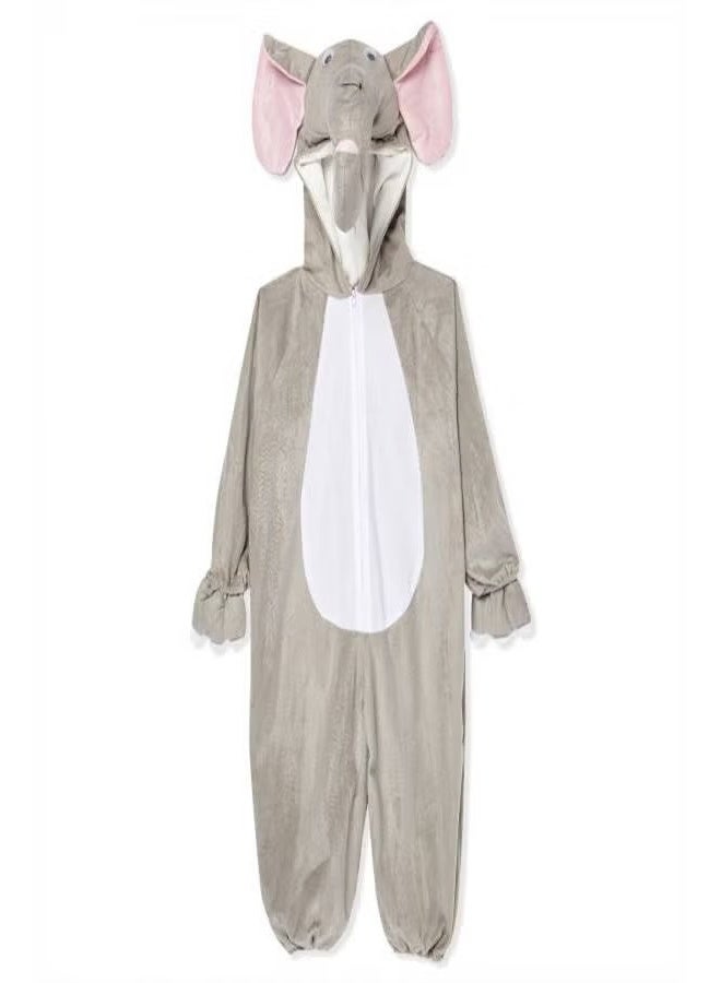Toy Box Elephant Costume, Kids Animal Costumes Boys Girls Fancy Dress Outfit Cosplay, Size XL(8-10 Years) - Image 4