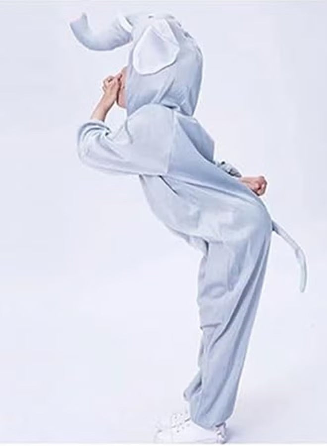 Toy Box Elephant Costume, Kids Animal Costumes Boys Girls Fancy Dress Outfit Cosplay, Size XL(8-10 Years) - Image 5