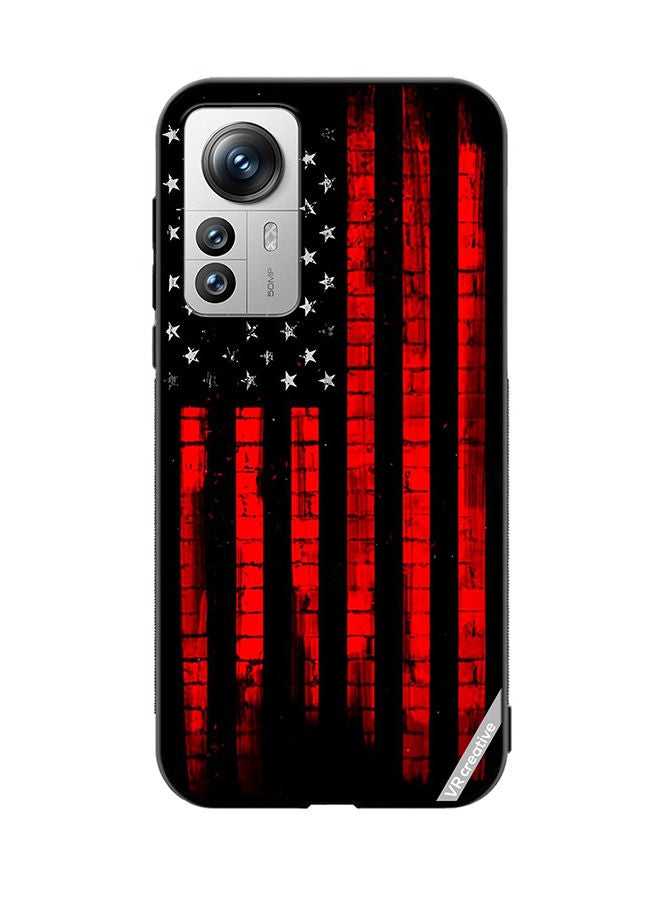 VR CREATIVE Protective Case Cover For Xiaomi 12 Pro Harley Davidson Design Multicolour - Image 1