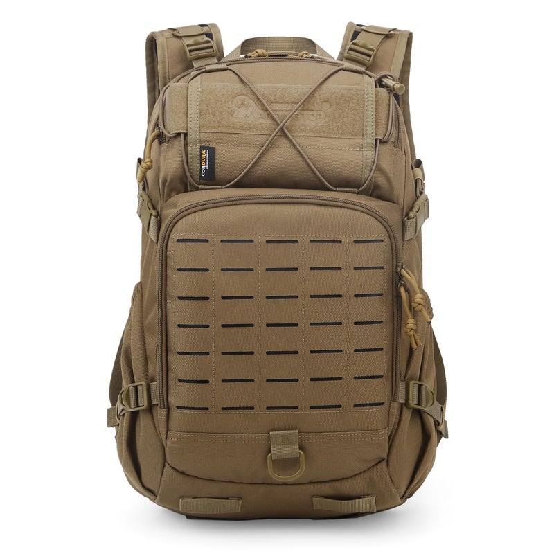 Mardingtop Small Military Tactical Backpack for Men,25L Molle Cordura Backpack for Hiking,Camping,Rucking - Image 1