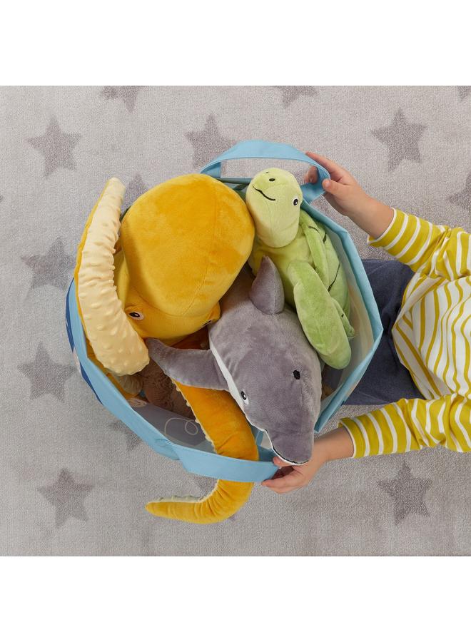 Zaboon Storage bag, ocean animals pattern/multicolour - Image 5