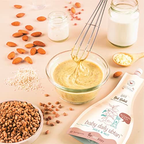 Nat Habit Baby Bath Ubtan, Milk and Nuts Formula, Chemical-Free Daily Cleanser, 80g (160g, Milk & Nut) - Image 3