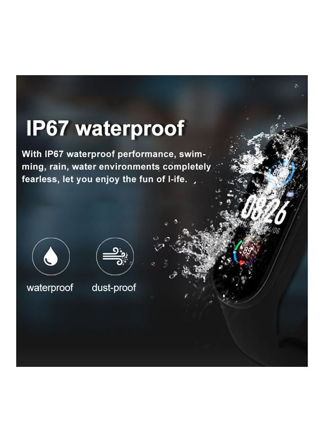 NIBEMINENT M5 Intelligence Heart Rate Blood-Pressure Detector Waterproof Fitness Wristband Black  - Image 5