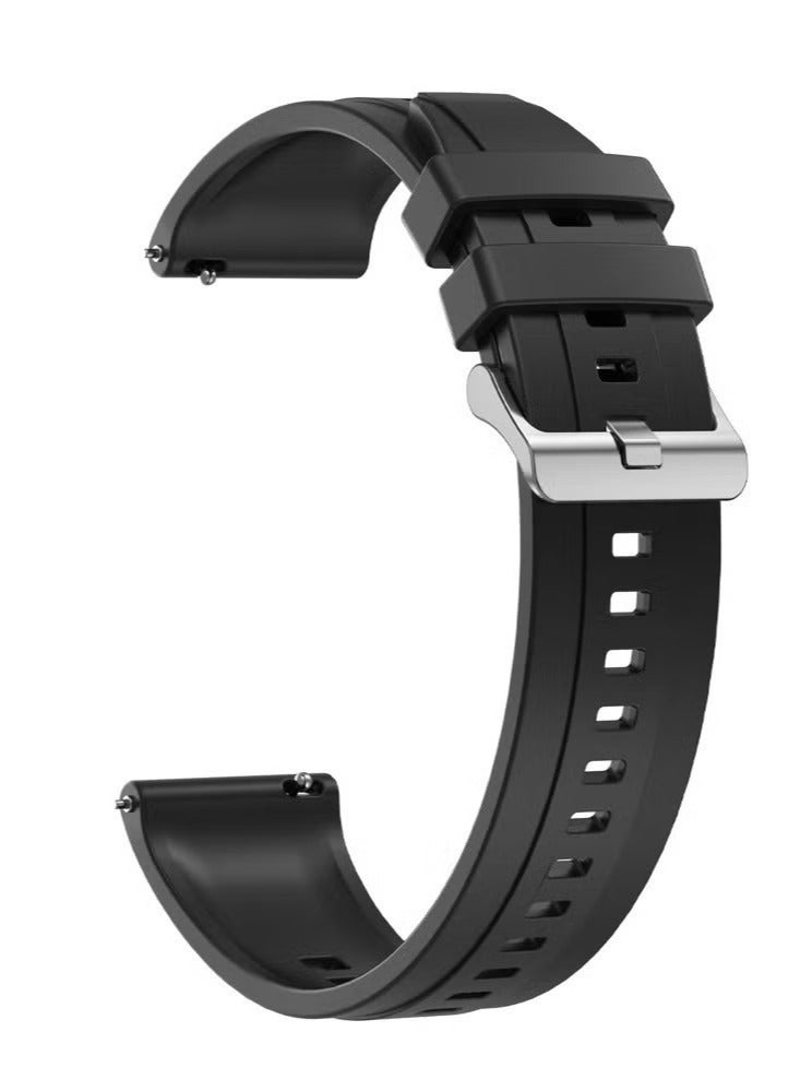 4 PCS Replacement Strap Silicone Band for Huawei Watch GT5/GT4 22mm - Image 2