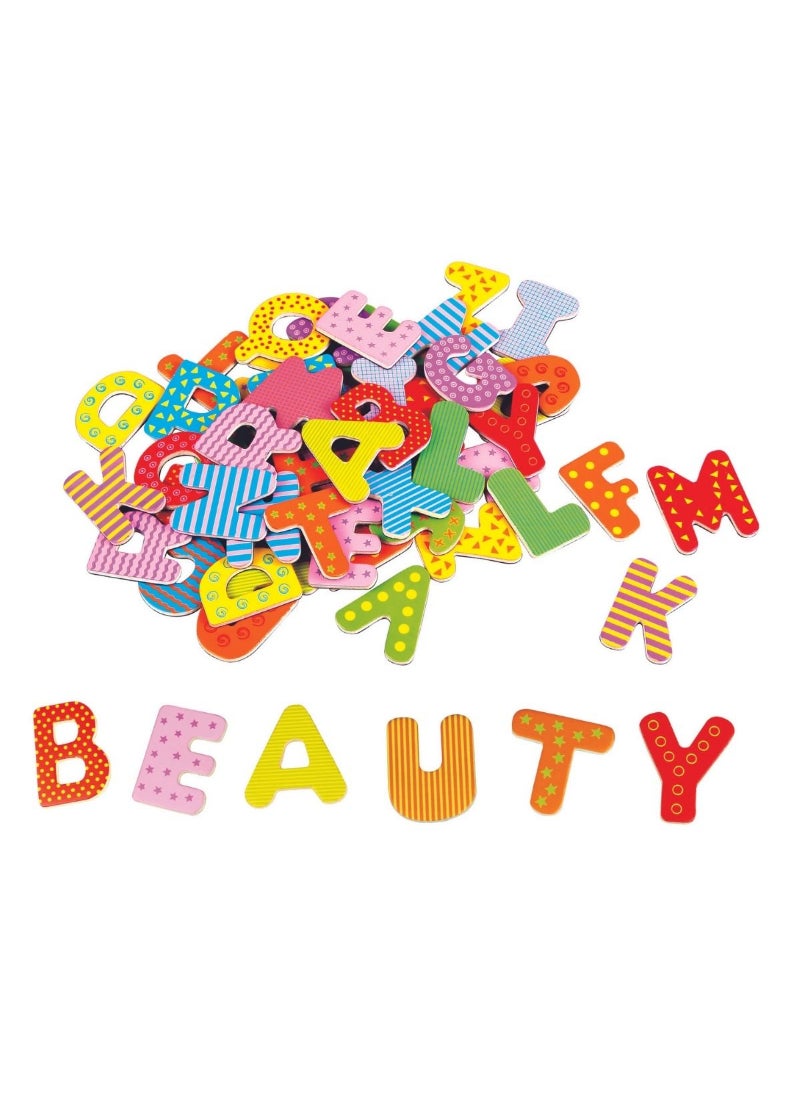 Lelin Magnetic Alphabet Upper Case 60 Pcs