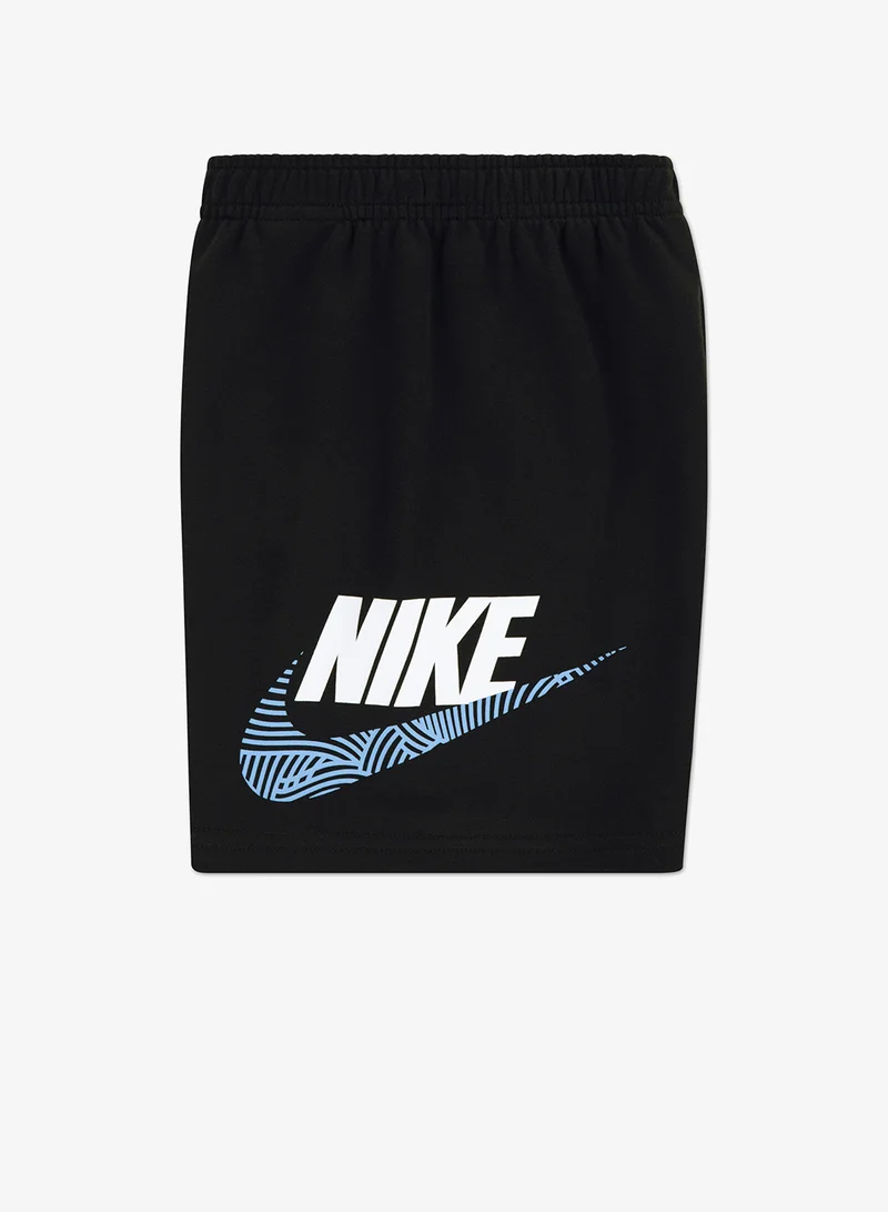 Nike BLACK Kids Nsw In The Zone Fleece Shorts for Men | Best Price UAE