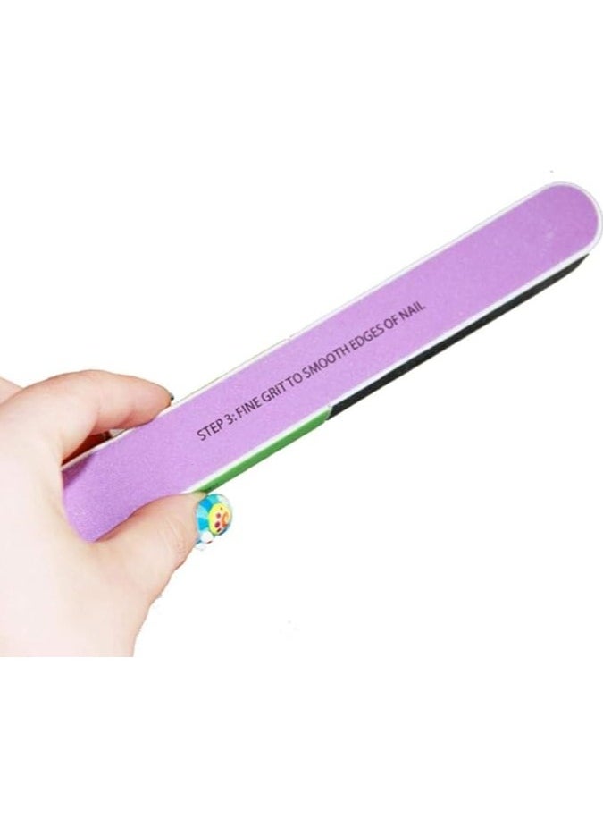 Generic - 7-way nail file art nail buffer for manicure and pedicure - Multicolor - Image 1
