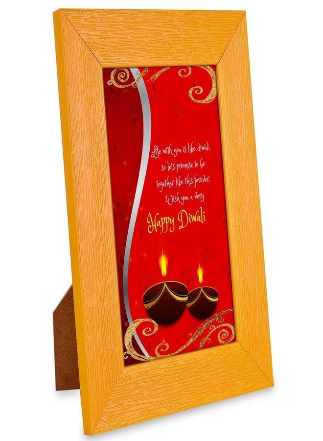 Alwaysgift Happy Diwali 2 Diyas, Jelly Candles, Quotation Photo Frame & Mug Combo Set - Image 2