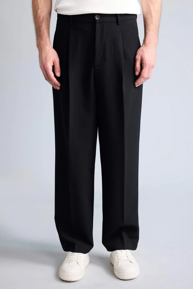 Defacto  Wide Leg Trousers for Men | Best Price UAE