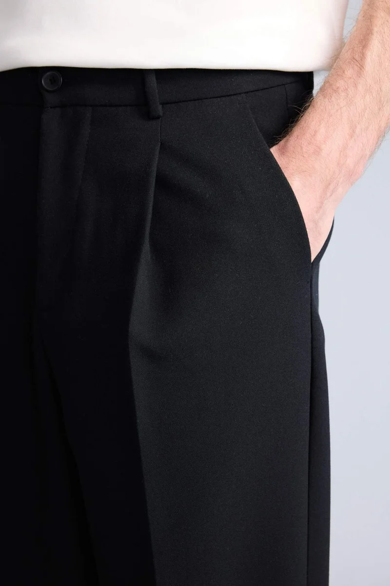 Defacto  Wide Leg Trousers for Men | Best Price UAE