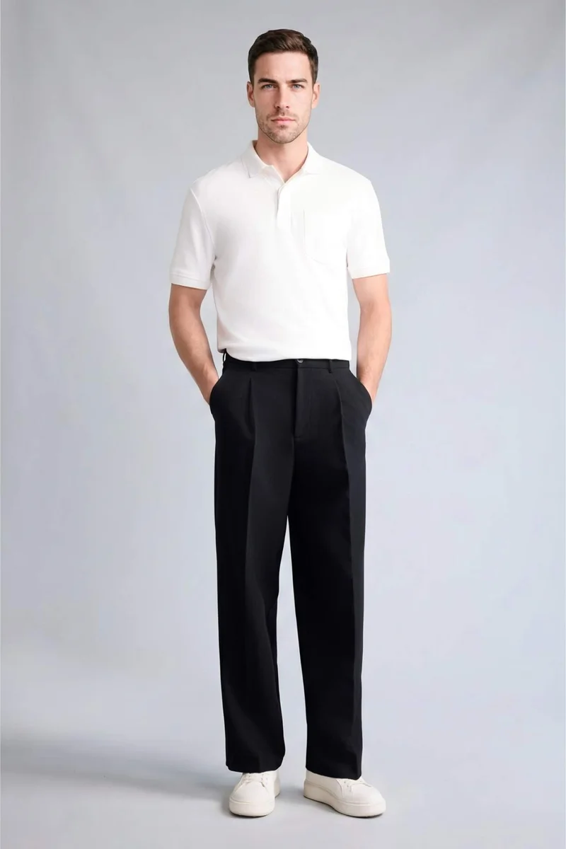 Wide Leg Trousers