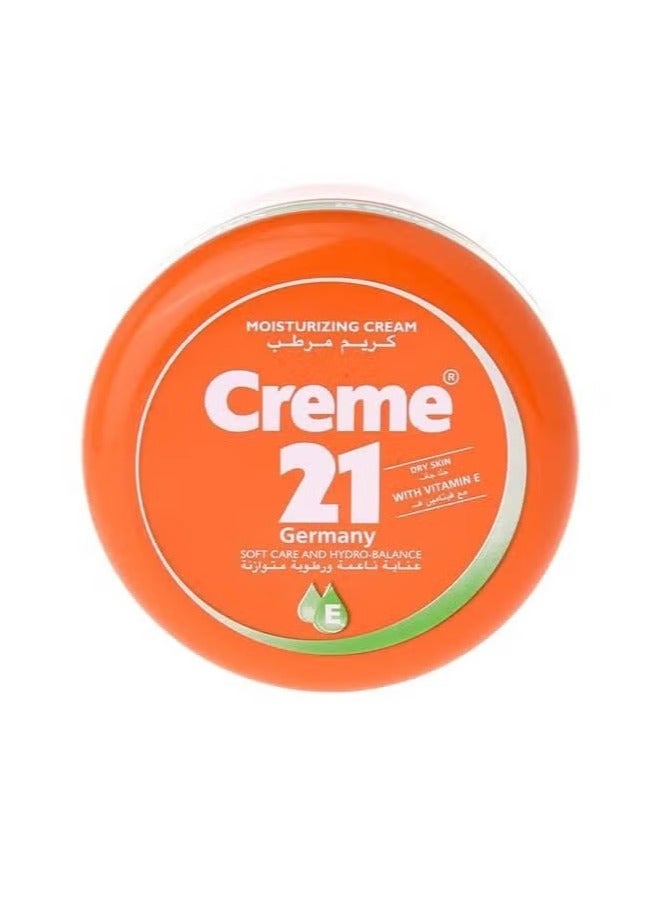 Creme 21 Moisturizing Cream with Vitamin E, 250ml - Image 2