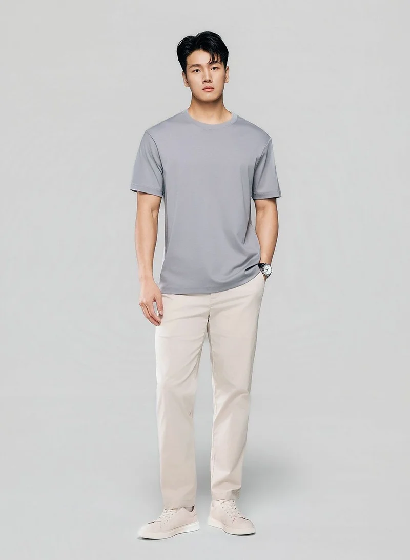 Giordano  Men Regular Luxe Touch Cotton Crew Tee for Men | Best Price UAE