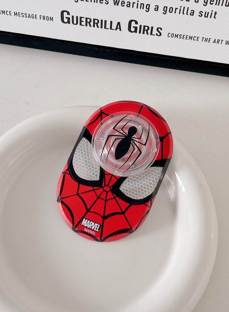 Casetify Spider Man Phone Grip Stand Compatible with MagSafe, MagSafe Phone Grip Holder, Wireless Charging Compatible Black/Red - Image 2