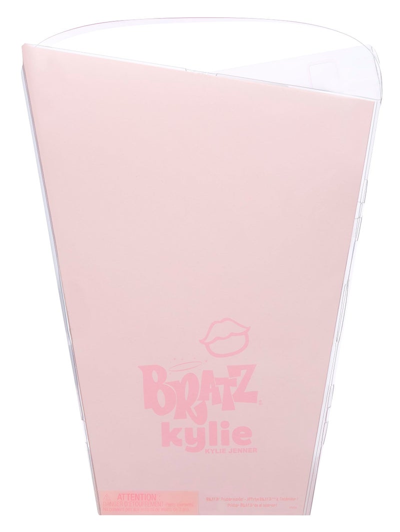 Bratz x Kylie Jenner Night Fashion Doll with Evening Gown, Pet Dog, and Poster - Image 4