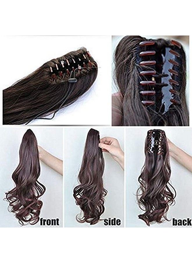 Paradise Straight Clutcher Ponytail Hair Extensions For Women And Girls 150Gram Pack Of 1Pc (Black)  - Image 4