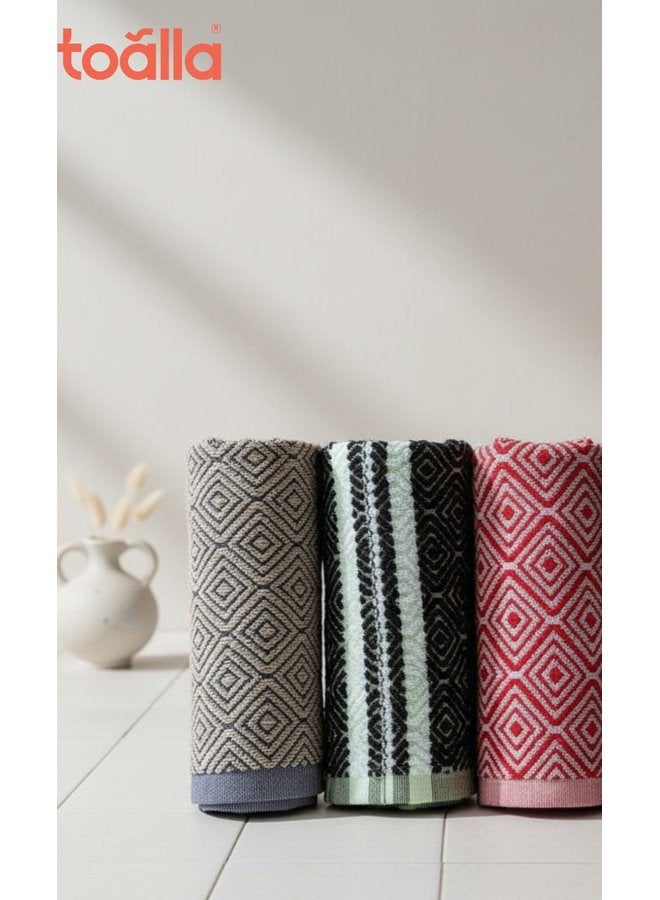 toãlla Kitchen Towel  Multicolour Cotton 30*50 - Image 1