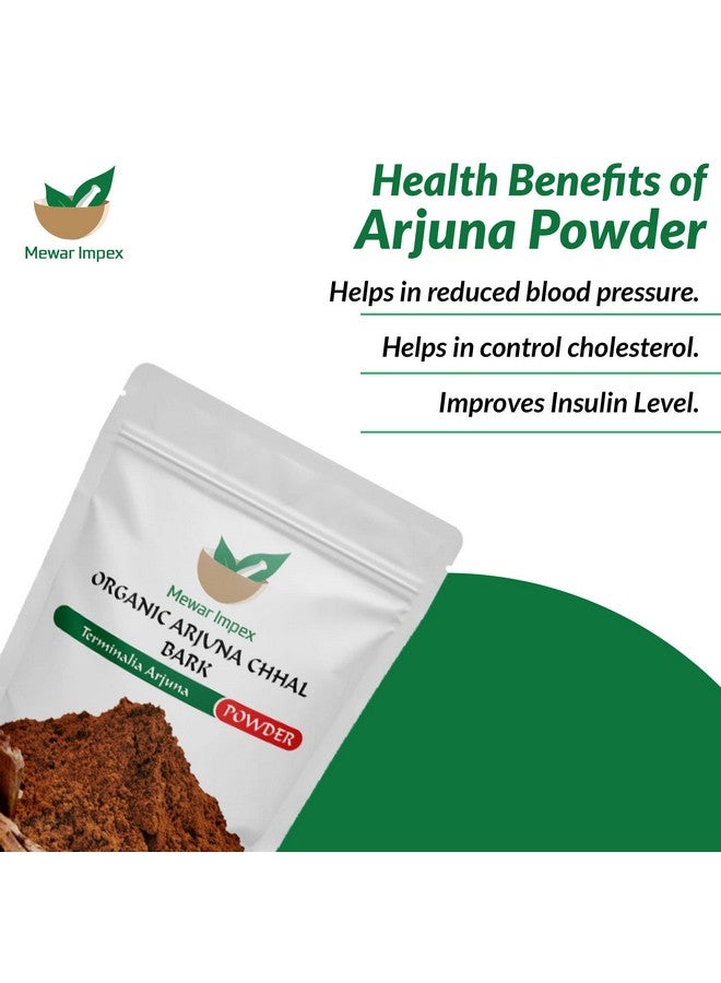 Mewar Impex Organic Arjun Ki Chaal Powder 900 gm |Bark Powder For Cholesterol Control Supports Healthy Heart Functions |Terminalia Arjuna - Image 4
