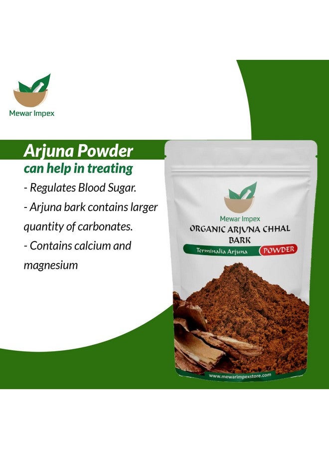 Mewar Impex Organic Arjun Ki Chaal Powder 900 gm |Bark Powder For Cholesterol Control Supports Healthy Heart Functions |Terminalia Arjuna - Image 3