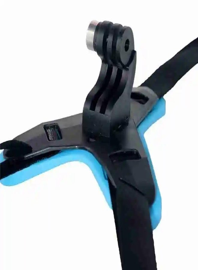 Autozap Full Face Helmet Chin Mount Holder Motorcycle Helmet Chin Strap Mount with 3.5mm Jack Collar Mic for Audio Recording - Image 4