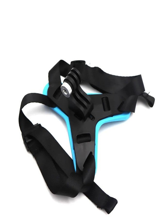 Autozap Full Face Helmet Chin Mount Holder Motorcycle Helmet Chin Strap Mount with 3.5mm Jack Collar Mic for Audio Recording - Image 5